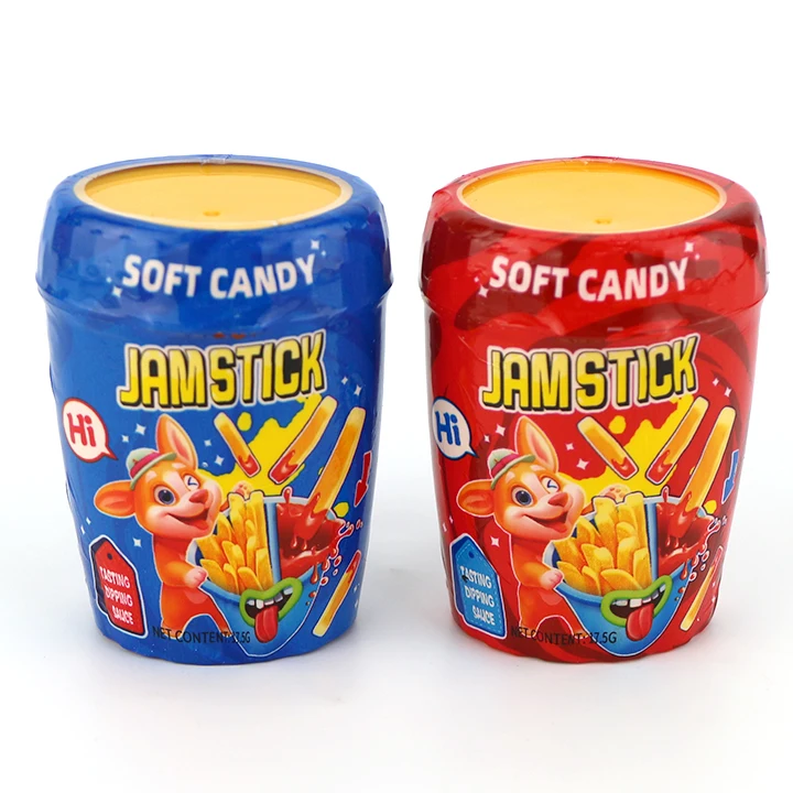 gummy with jam