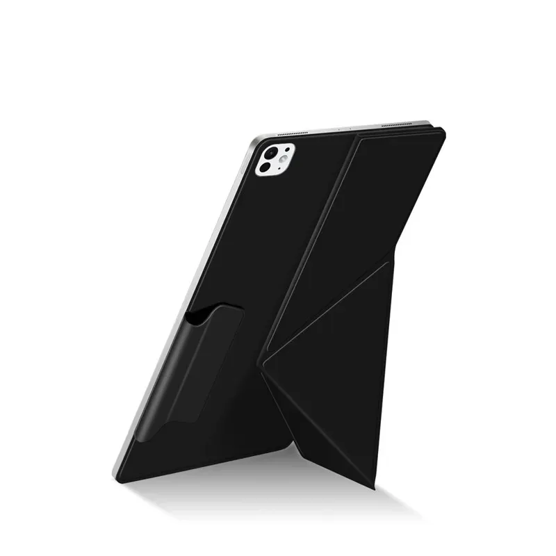 product for ipad pro 13 2025  2024 leather case origami stand magnetic tablet case with magnetic flap auto wake sleep shockproof-7