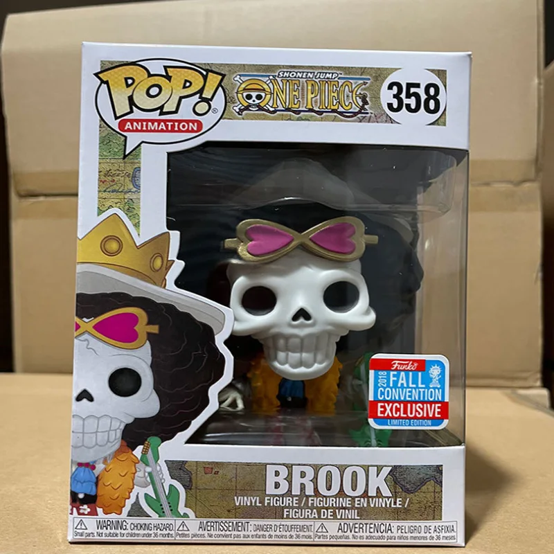 funko pop one piece brook fall convention exclusive figure