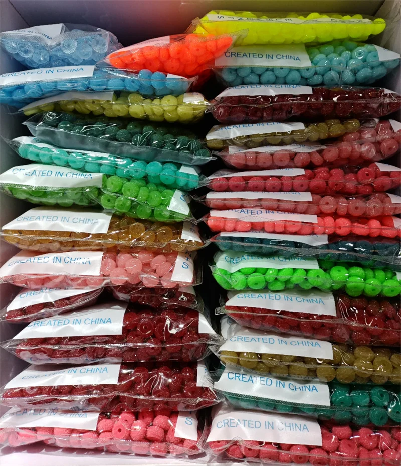 Wholesale Candy Color Transparent Color Various Crystal Loose Spacing