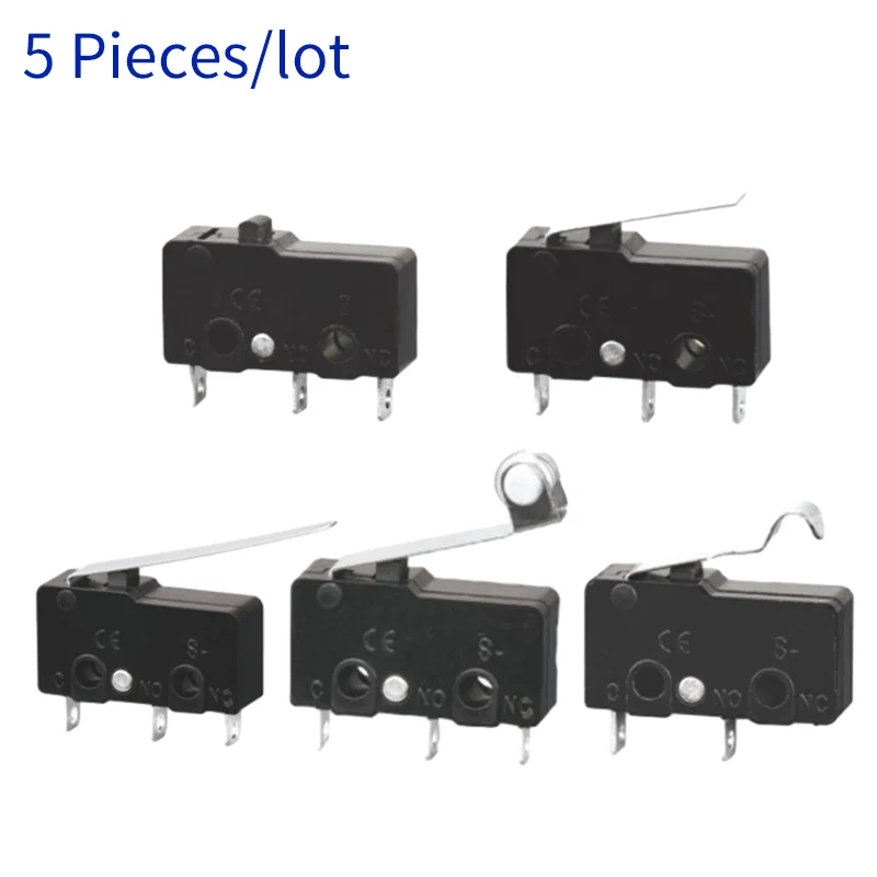 Mini Micro Switch No/nc Micro Switches 3a 5a 10a 250vac Arc Lever Snap ...