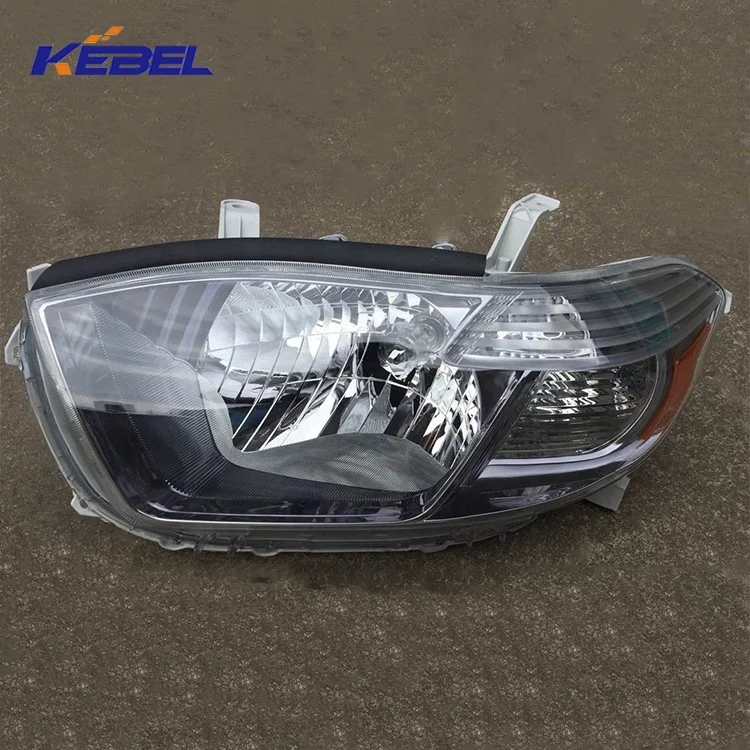 Veliki prodaja Head Lamp Auto Lighting System 81170-0E090 81130-0E070 Halogenski prednji svjetiljke za Toyota Highlander 2009 2010