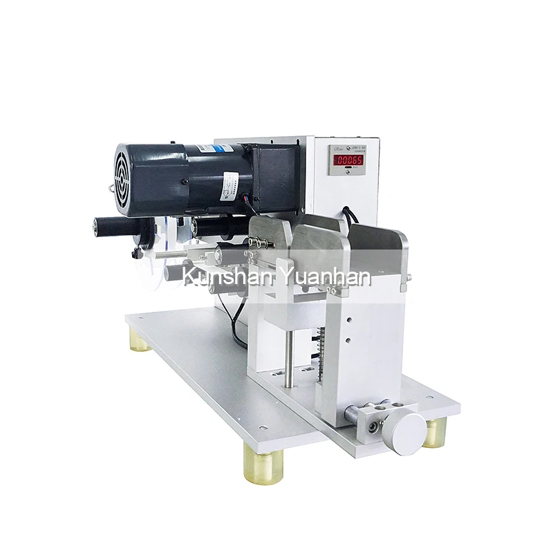 Semi Automatic Flag Wire Stick Lollipop Labeling Machine