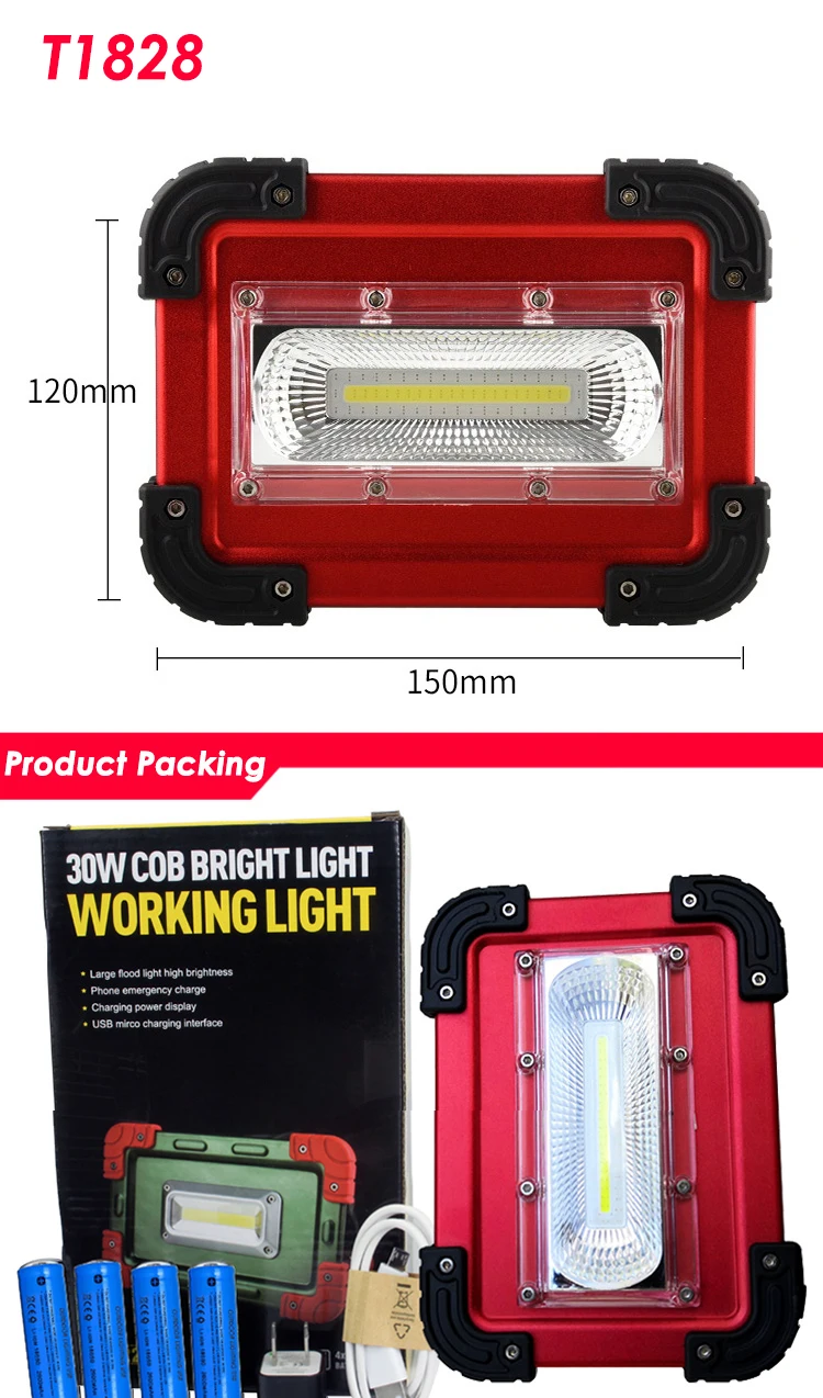 30w cob bright light working light