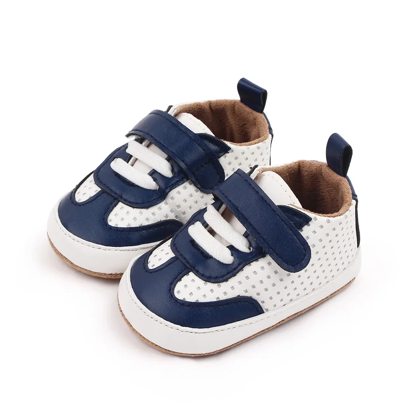 Spring and Autumn New Baby Color Mesh Breathable Soft Sole Non-slip Baby Walking Shoes factory