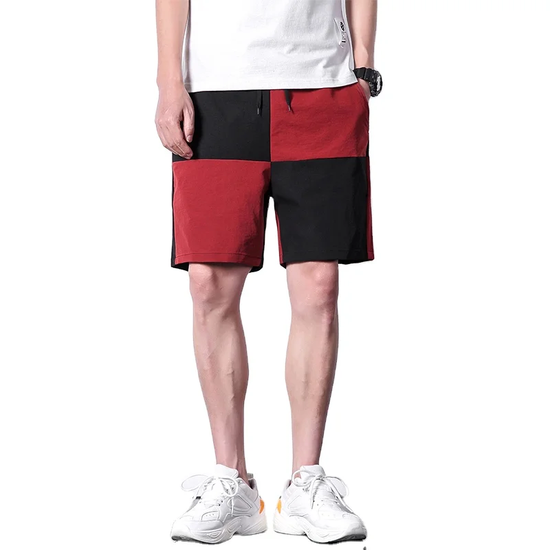 Colour Matching Men Shorts Pants Boxers 