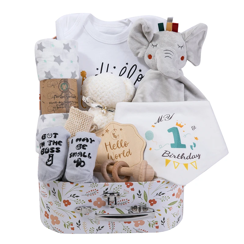 Neonate Gift Set  Animal-Shaped Appearance Comfortable interior fabric details