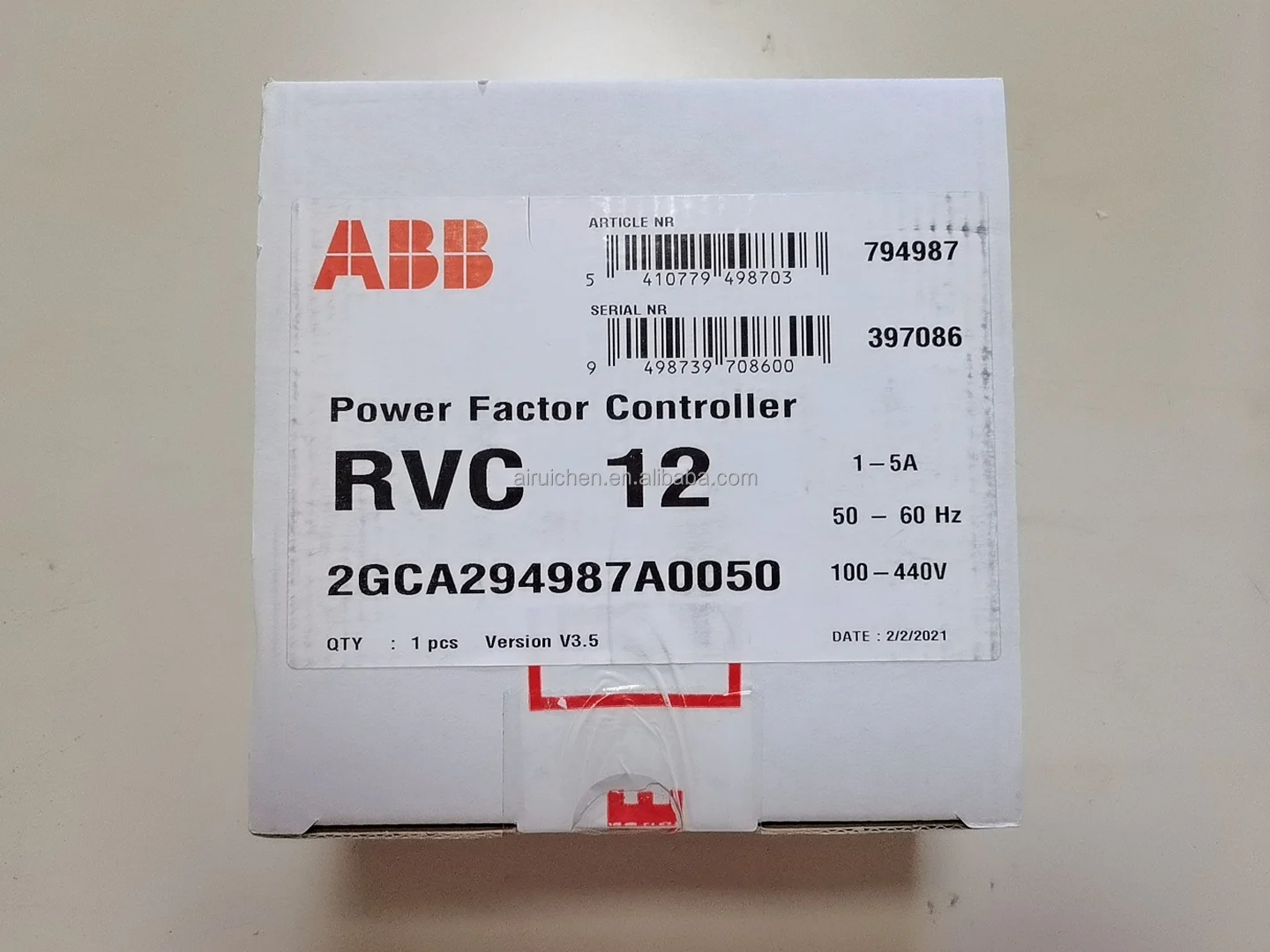 1PCS New ABB RVC-12/1-5A Power factor controller 