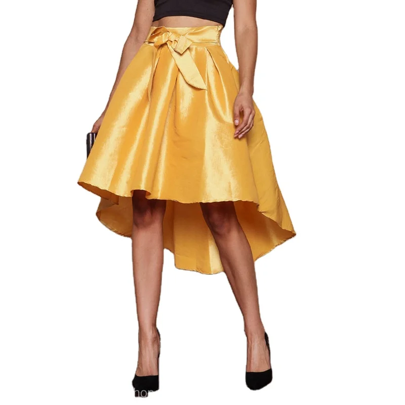 Buy online Yellow Georgette Skirt from Skirts & Shorts for Women by Karmic  Vision for ₹679 at 62% off | 2024 Limeroad.com