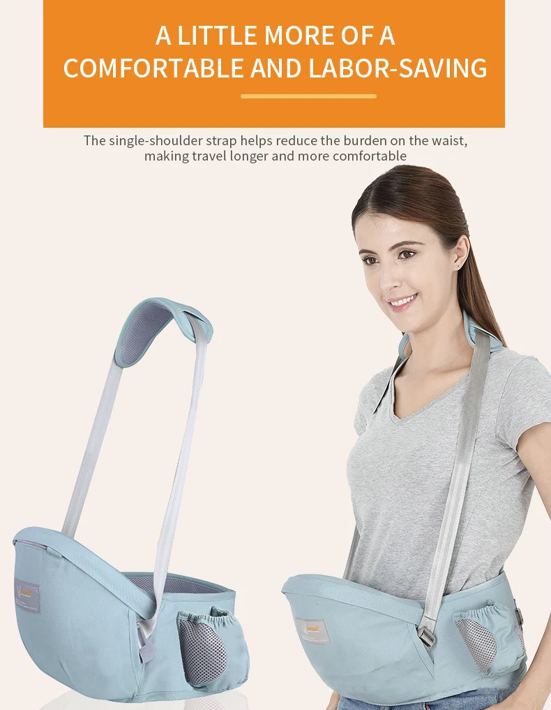 Hip Seat Baby Carrier,Advanced Adjustable Waistband &various Pockets