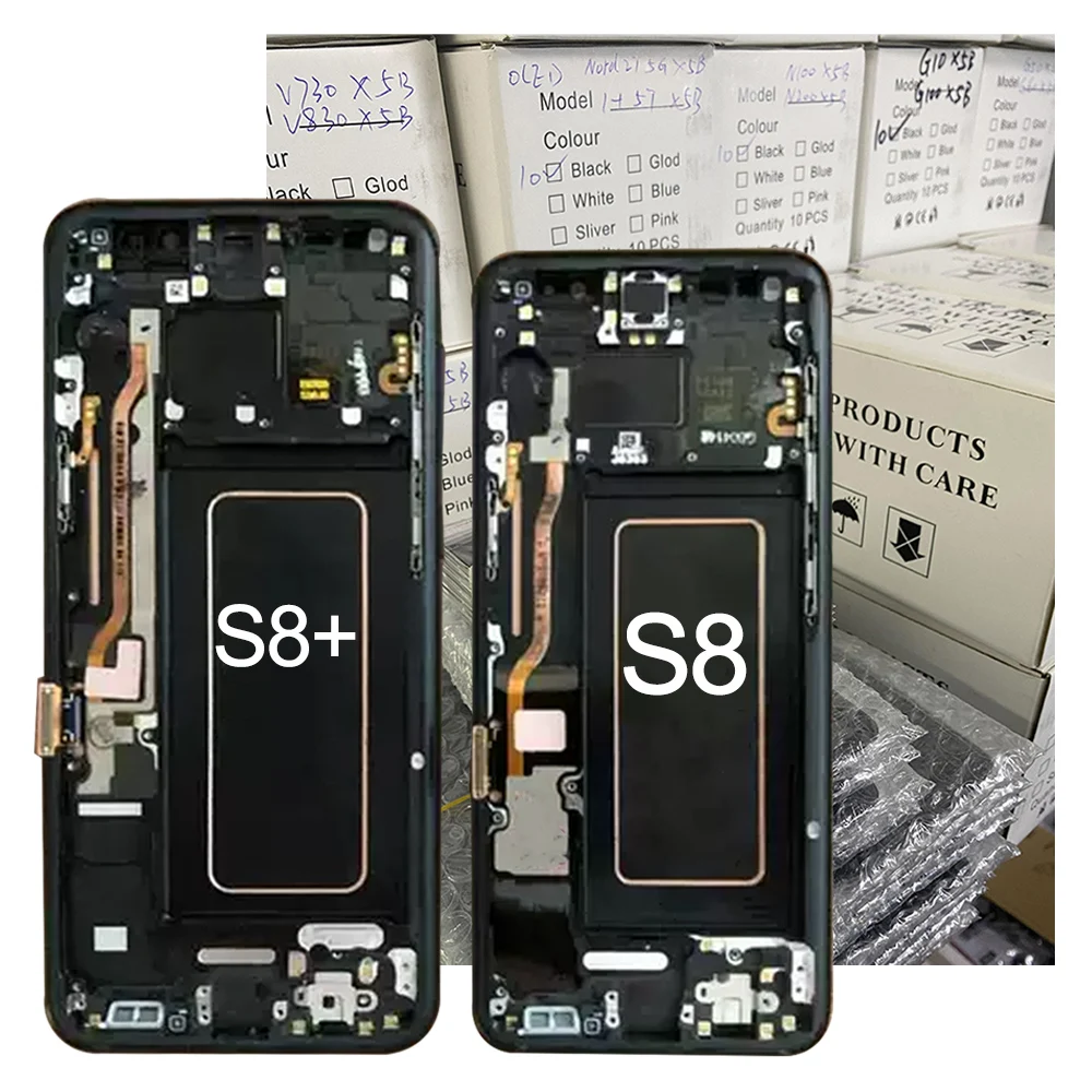 S8 Lcd Screen Price Org for samsung S8 Plus Lcd Screen for samsung S8 Display for samsung S8 Lcd