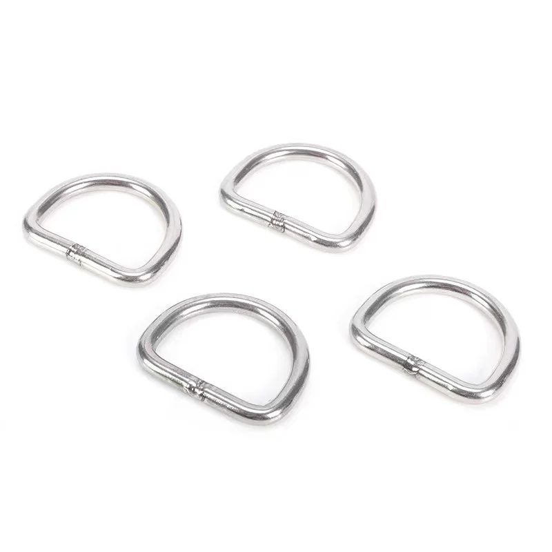 Rigging Hardware Stainless Steel Weld D Shape Rings Buy Weld D Ring,Stainless Steel D Rings