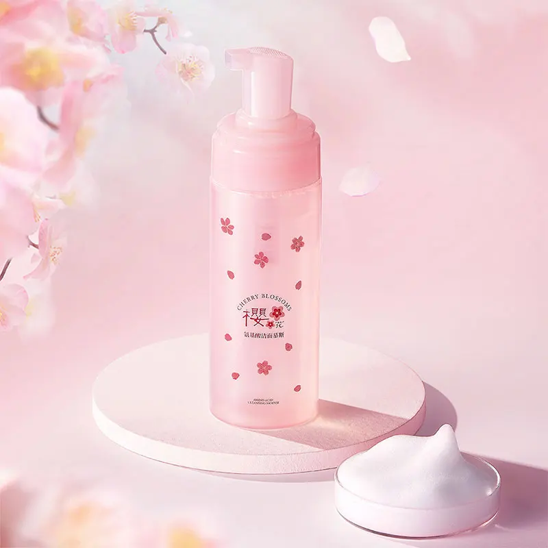 洗顔料 sakura.bloom Cherry Blossom Facial Cleanser - Moisturizing & Repairing