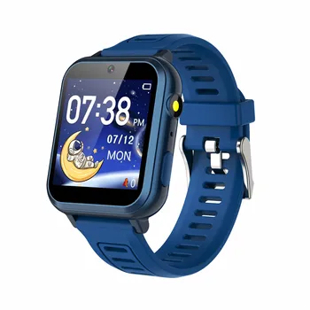 Hot Zinc Alloy Kids Game Smart Watch 1.54 Inch Touch Screen 24 Games Music Play Alarm For Children Gift
