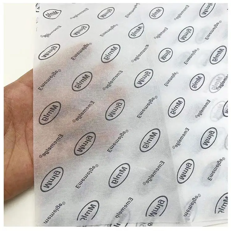 17g Customize logo Tissue Paper Pattern Text Package Paper Recycled ...