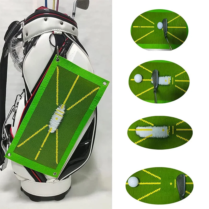 Custom Golf Track Mat Golf Driving Range Golf Hitting Mat Indoor