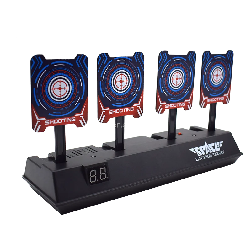 Cible électronique Nerf – Panneau De Score Interactif Avec Reset – Jeu De Tir