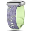 Purple and green