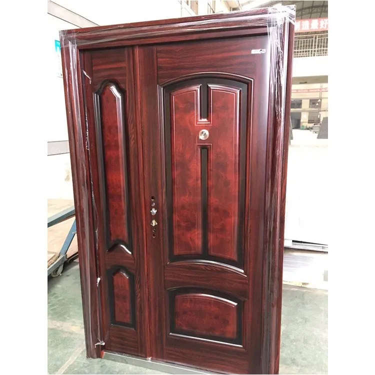 铁艺-门-设计铁皮车库门防盗门木门设计图片 - Buy 铁门设计,门钢安全,铁板门 Product on Alibaba.com