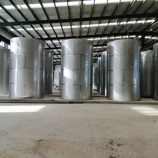 Manufacturer's price: High quality 5 cubic food grade stainless steel wine storage tank with customizable capacity