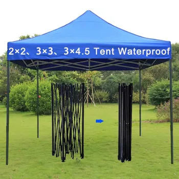 Outdoor 3X3 Sunshade Waterproof Folding Canopy Tent Manufactured Retractable Folding Outdoor Portable Tent for Sale