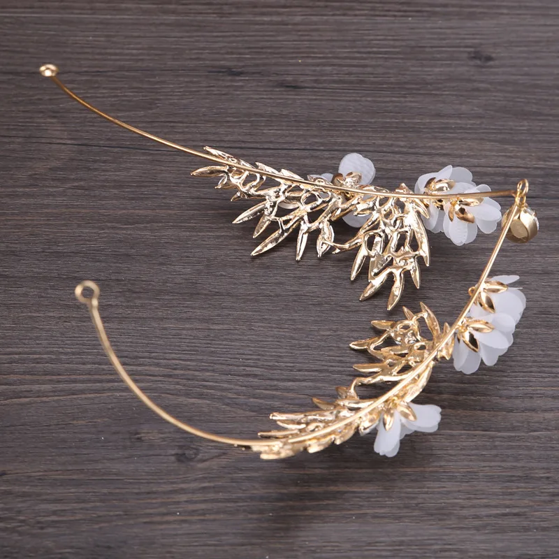 Zoestar Blumen-Hochzeits-Haarkamm – Goldfarbener Kristall-Kopfschmuck Mit Strass Für Braut & Besondere Anlässe