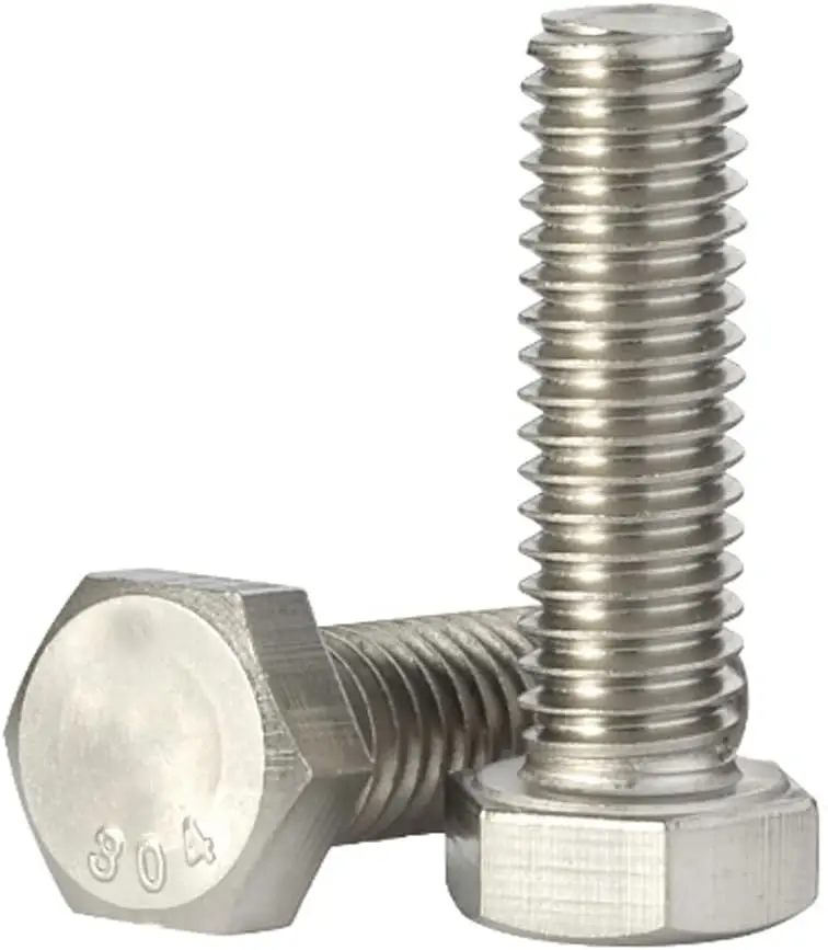 thumbnail image 2 of 9/16-12 Stainless Steel Hex Cap Screws | Coarse Thread 18-8 Hex Bolts | Choose Length & Quantity 2 of 3