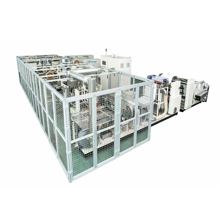 China Factory Automatic pp Woven Block Bottom Valve Bag Making Machine