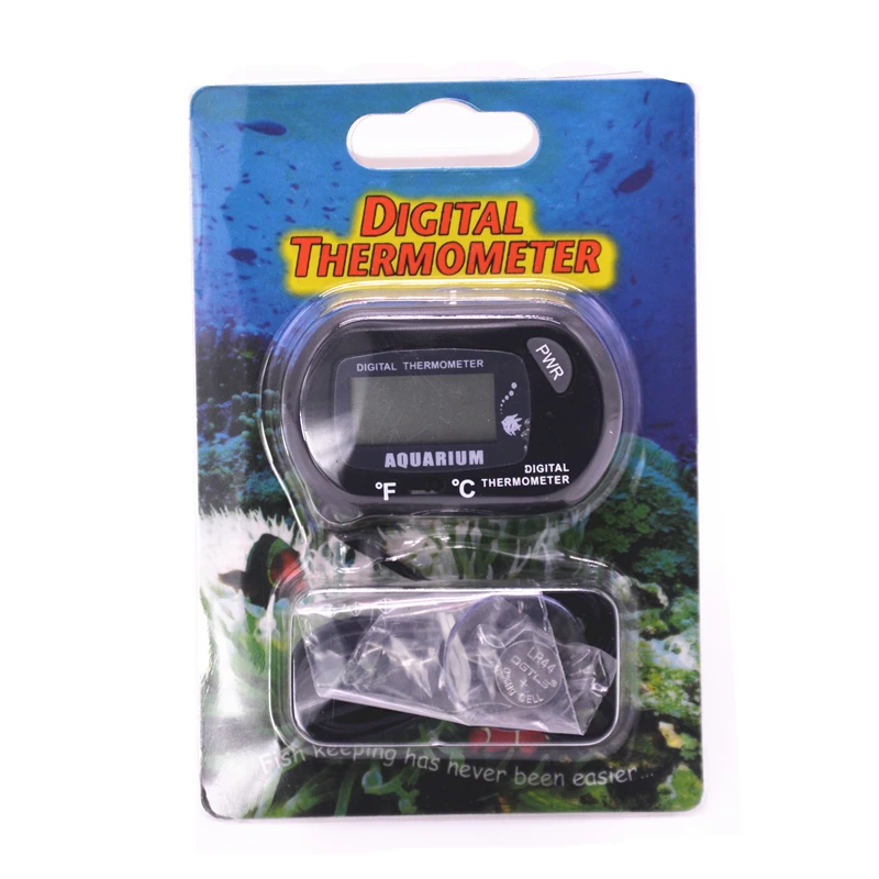 St3 Aquarium Thermometer Digital Fish Tank Aquarium Water Temperature Meter Electronic Lcd