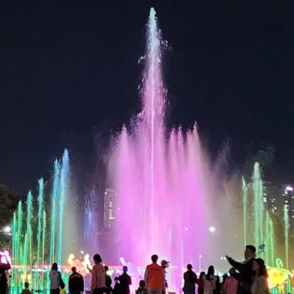 Artwatershow Contemporary Design Music Dancing Water Fountain Floating Dancing Ocean Fountain