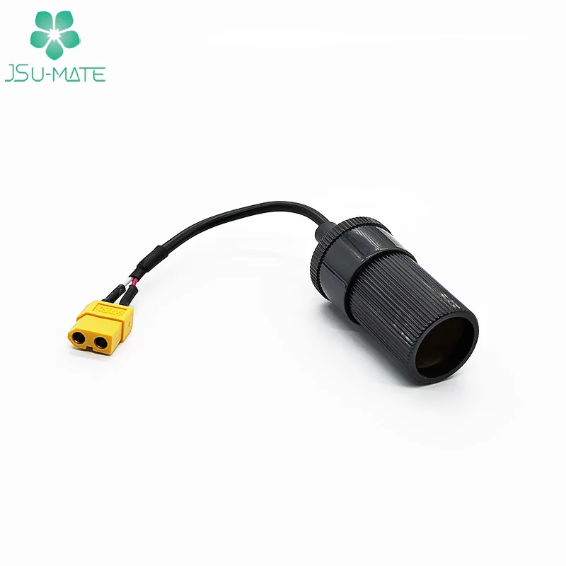 Custom XT90 XT60 XT30 Male Female Connector to Car Cigarette Lighter Plug  Adapter Cable Assembly XT60 Car Cable