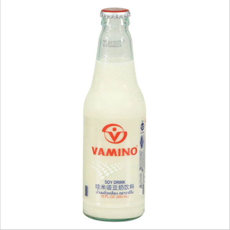 Wholesale 300ml glass milk bottle with lids - Glass bottle