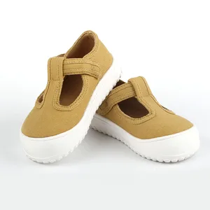 High Quality Canvas Kids Shoes Sport Casual Light Weight Breathable Anti-Slippery Ergonomic Design Wide Toe Box Canvas Shoes