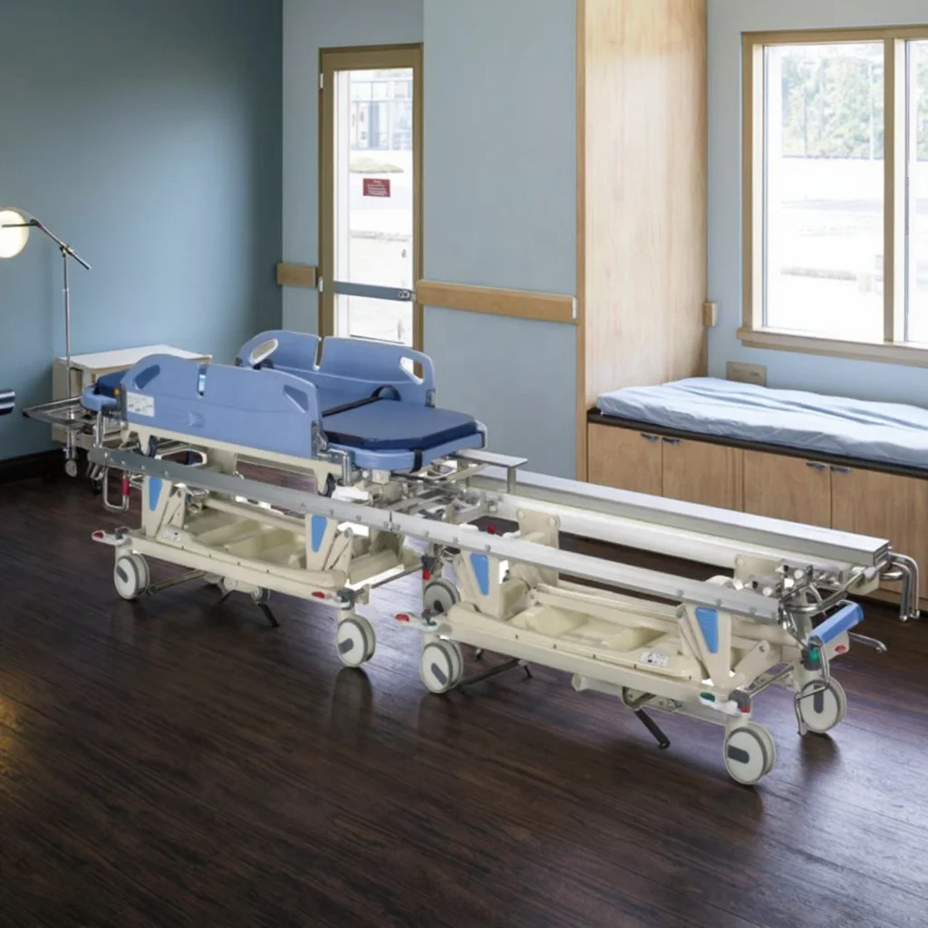 Metal Tracks Transfer Stretcher for Hospital Operating Theaters Furniture Accessory 4