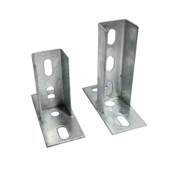 Base Strut Riel Channel Fittings building accessories galvanized Photovoltaic support base