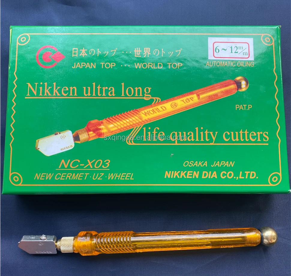 high quality nikken glass cutter