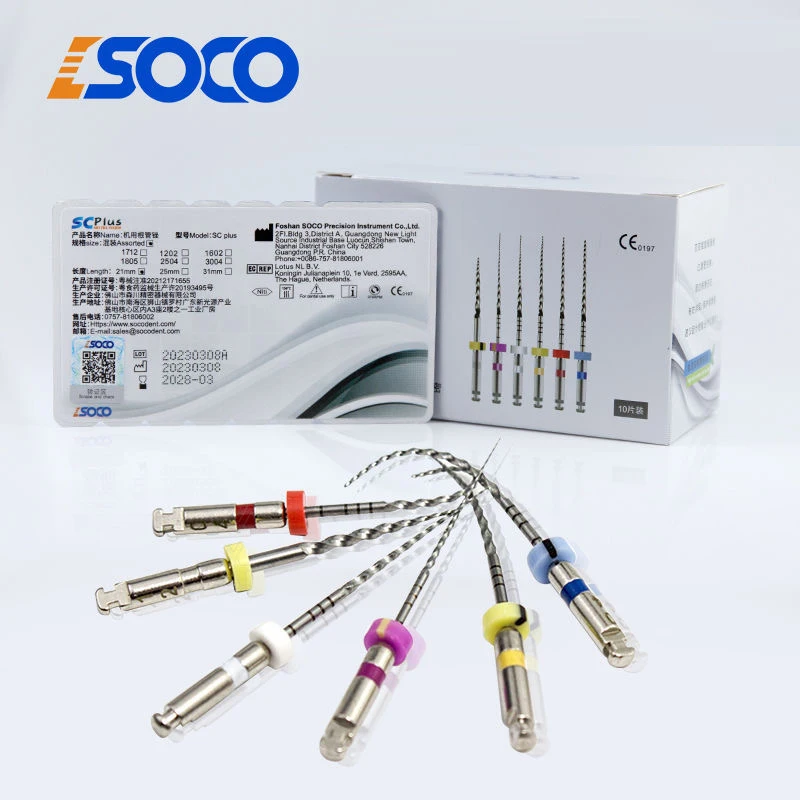 Soco Machine Full Form Soco Plus Heat Activated NiTi Machine Files for Dental Materials 21mm ...