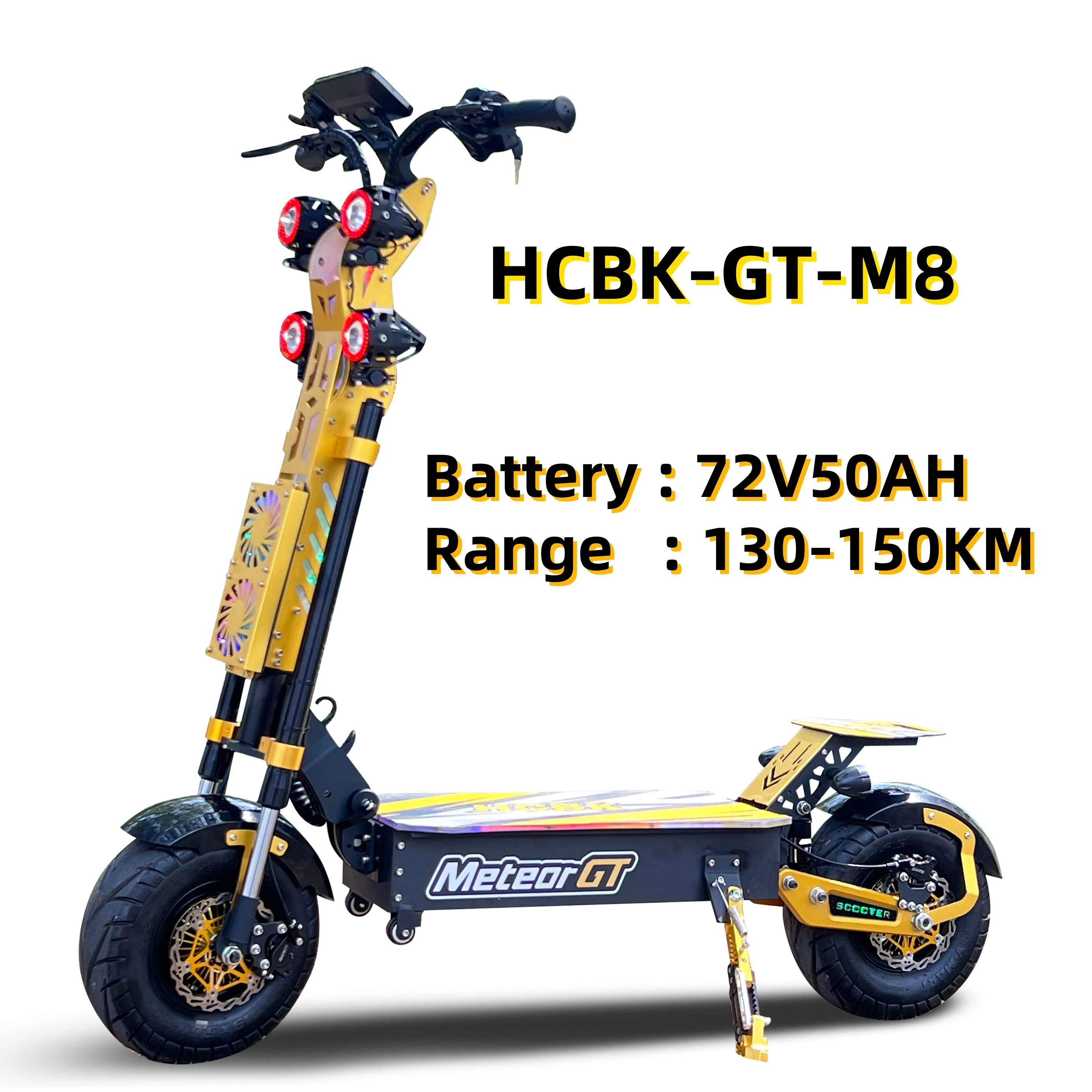 72v10000w Dual Motor Electric Scooter - off-Road Performance