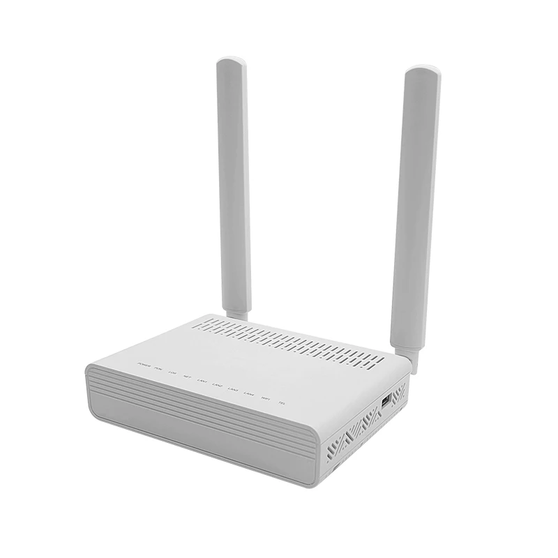 Zikun-Terminal de red óptica, dispositivo de fibra óptica, HS8145X6,  HG6145F, HG5143F, 4GE 1VOIP 2USB AX3000 WiFi Malla GPON ONU