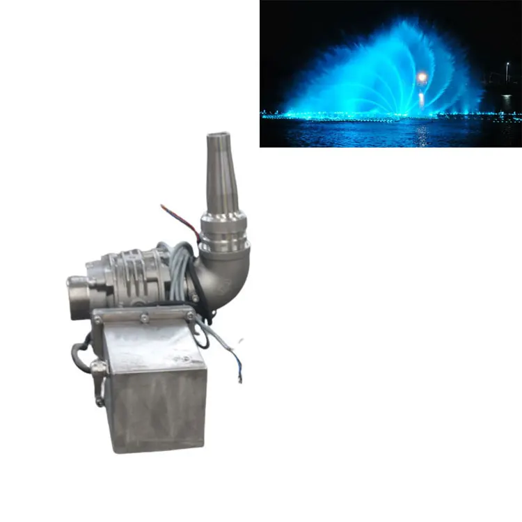 Outdoor Musical Dancing Fountain Nozzle 1D/2D/3D Swing Stone Garden Products