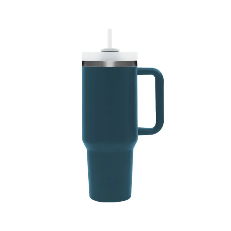 Custom 40oz Tumbler With Handle Insulated Stainless Steel Adventure