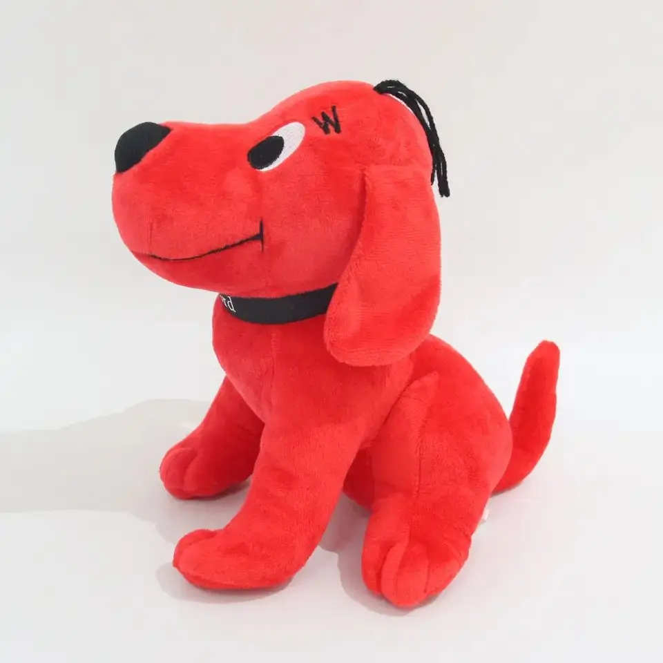 Clifford the Big Red Dog Plush Toy Clifford Dog Custom Funny Cartoon Puppy the Big Red Dog Movie 2022 Soft Stuffed Animal Toys