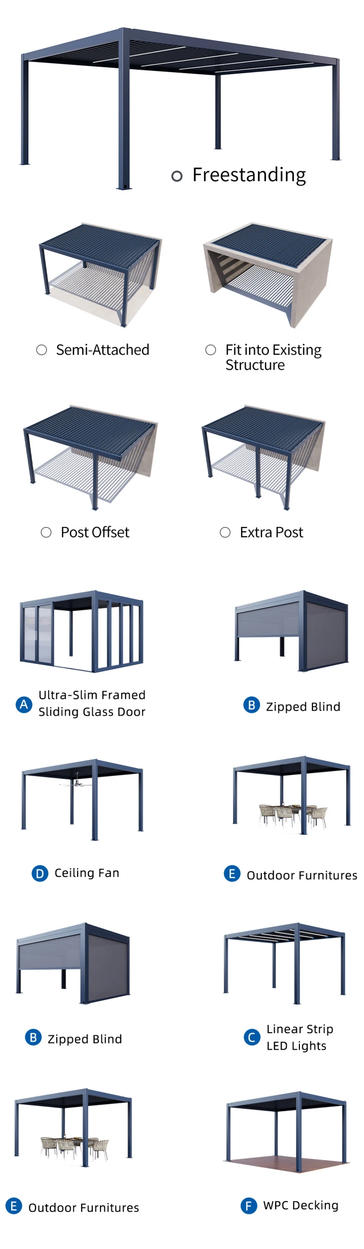 custom motorized pergola（12）