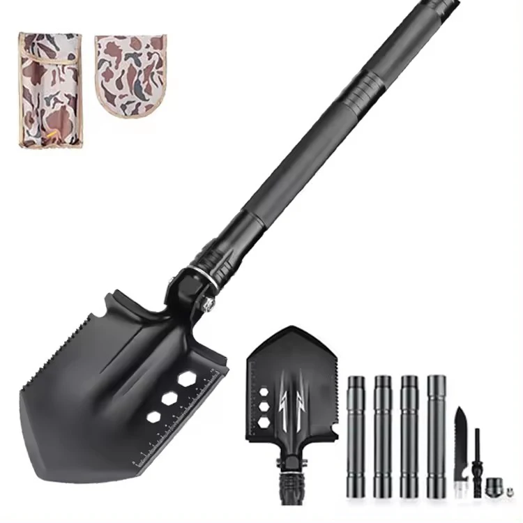 Survival Shovel Multi-purpose Camping Shovel Survival Camping Gear For ...