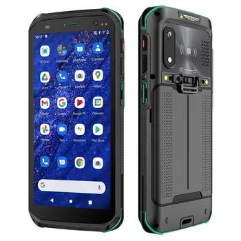 Android 11 IP68 Rugged PDA Smartphone Industrial 2.0 GHz NFC 32G Handheld 1D 2D Barcode Scanner Inventory Mobile Data Terminal