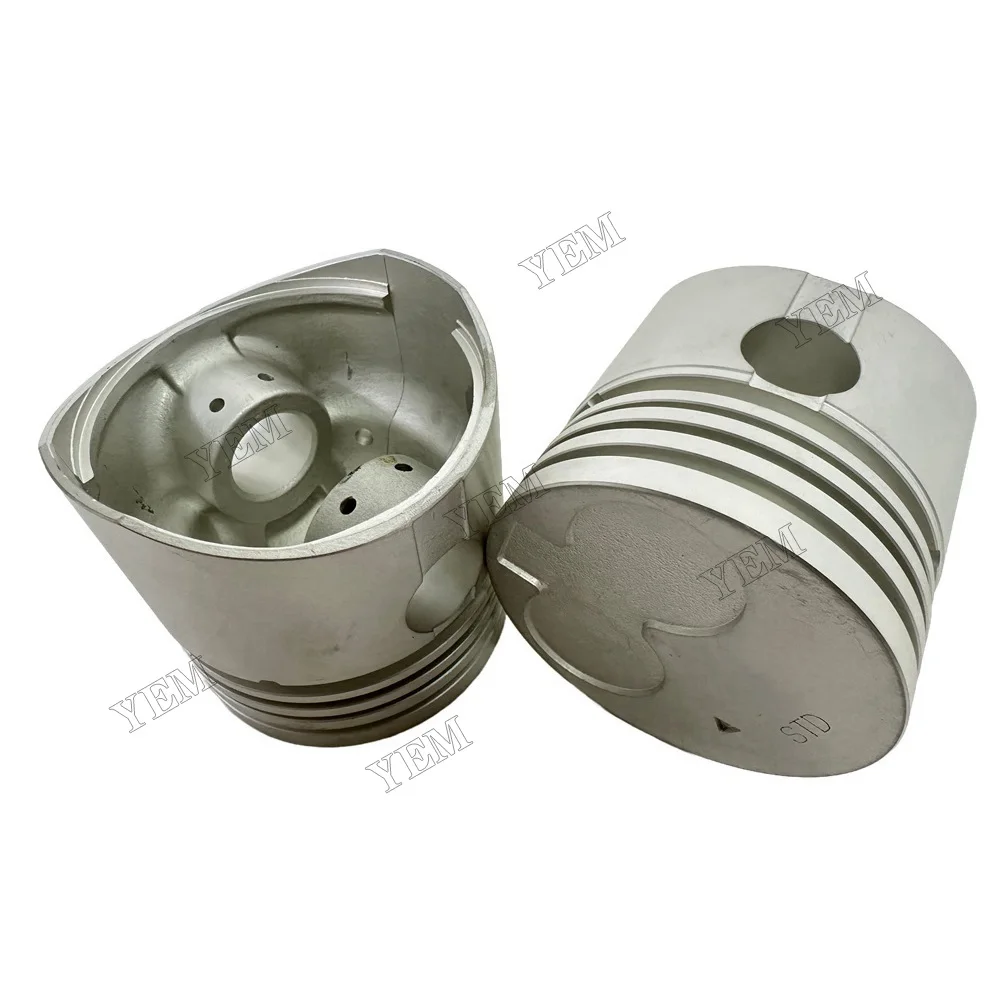 Piston Kit Compatible for Mitsubishi K4D Aftermarket Engine Spare Parts 4