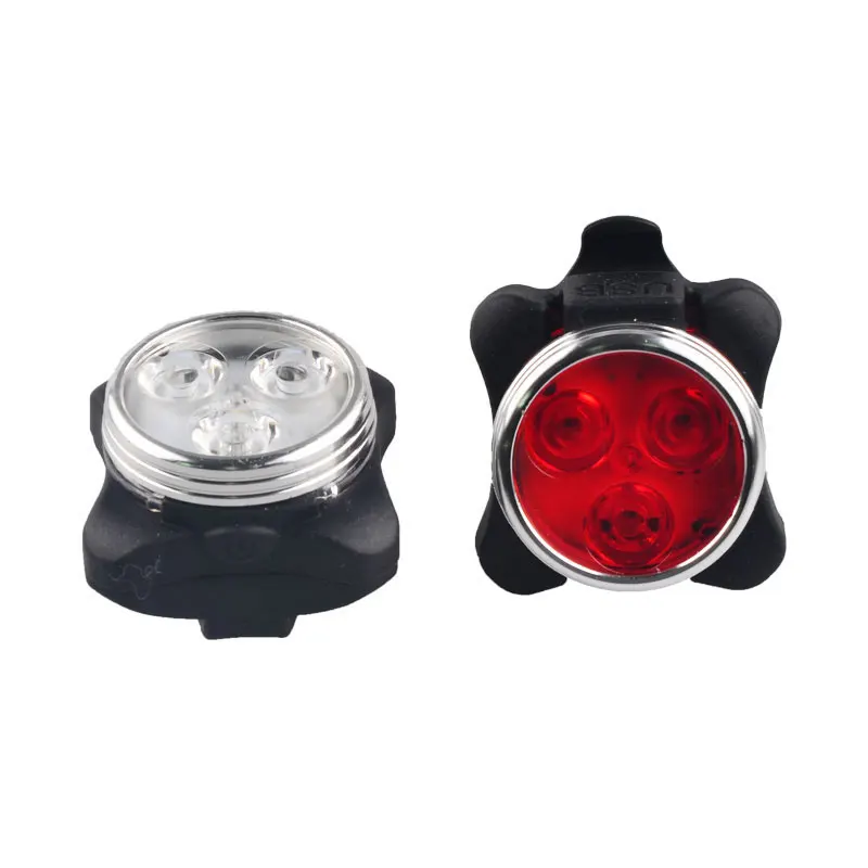 Custom Super Bright LED Bike Light Set - Waterproof & USB