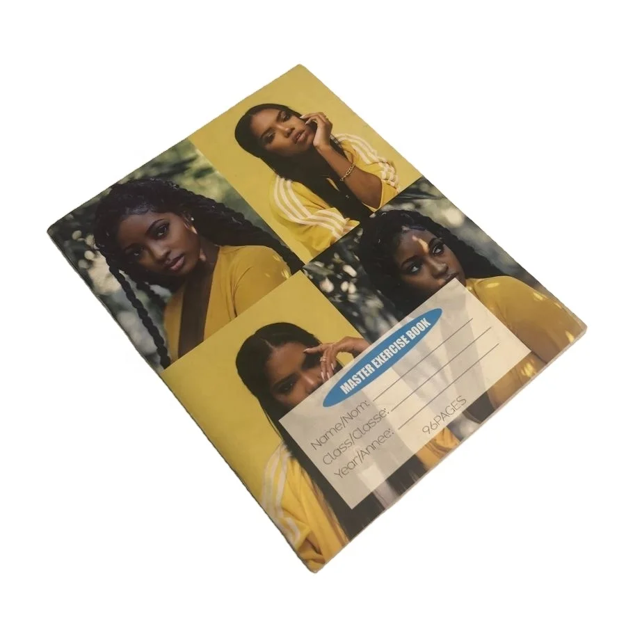 Оптовая продажа школьная книга упражнений квадратной линией 96/120/200 страниц копия книга