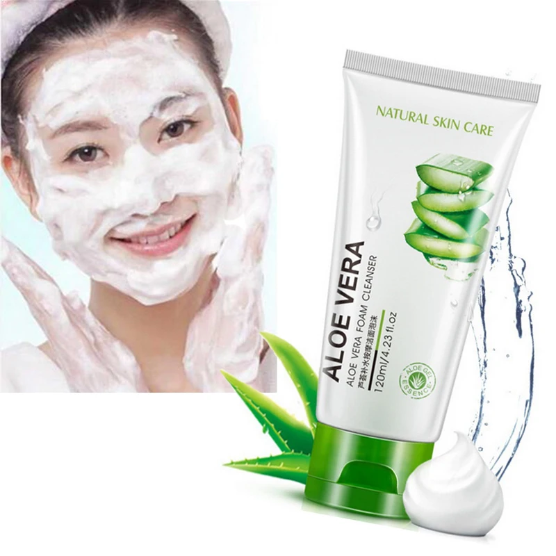 aloe facial cleansing
