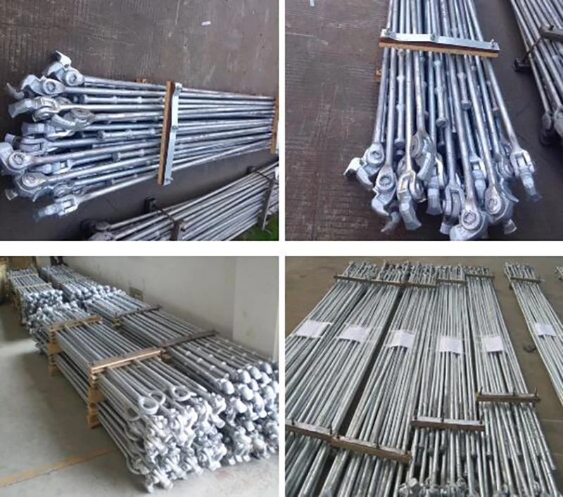 Customized Length Hot Dip Galvanized Container Lashing Part Equipment Container Lashing Bar Lashing Rod